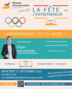 Fête de l’entrepreneur – 17 septembre
