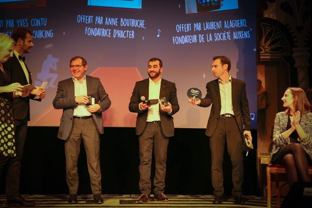 Idir Hamizi, gagnant des Awards de l’Engagement organisés par Réseau Entreprendre