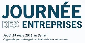 La 3ème journée des entreprises se tient le 29 mars au Sénat