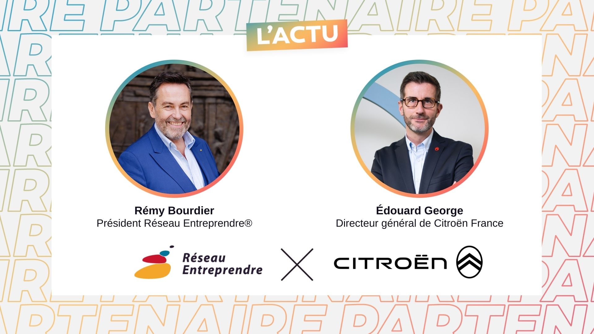 Citroën et Réseau Entreprendre®, un partenariat pour la mobilité durable des entrepreneurs